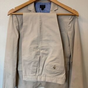 Boys JCrew CrewCuts Thompson Suit in Sandy Dune Size 14